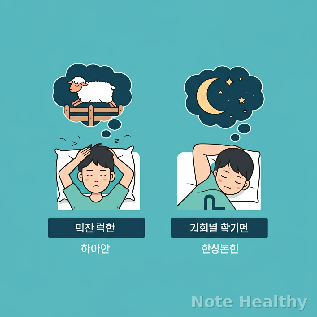 😴 불면증 해결사 마그네슘, 수면의 질 높이는 핵심 효과 대표 이미지